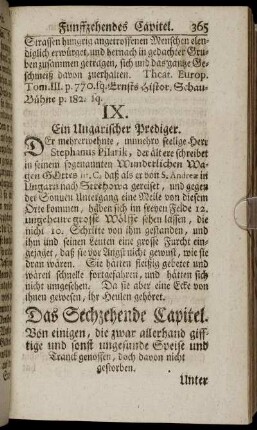 Das Sechzehende Capitel. Von einigen, die zwar allerhand gifftige und sonst ungesunde Speise und Tranck genossen, ...