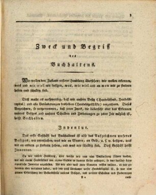 System des Handels, 3,1. Theorie und Praxis des Italienischen Buchhaltens und des Nürnberger Buchhaltens