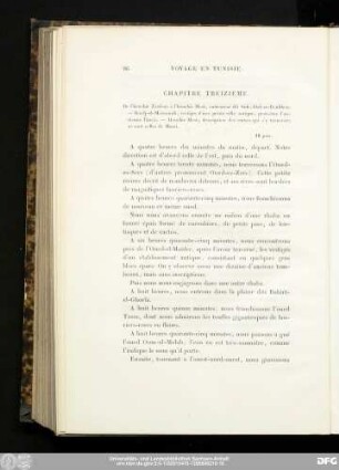 Chapitre Treizième.