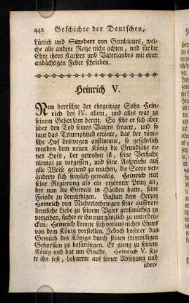 442-453, Nun herrschte der ehrgeitzige Sohn Heinrich des ...