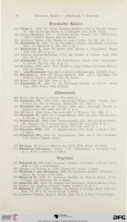 England (Nr. 676-703)