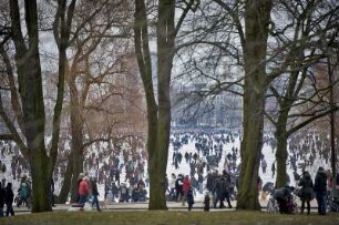 Die Außenalster ist der größere, nördliche Teil des Alstersees. Sie wird von der Alster im Norden sowie der Osterbek und Wandse im Osten gespeist. Sie fließt im Süden in die Binnenalster ab. Es gibt viele Kanäle, Fleete, und Gastronomie, die von Einheimischen und Touristen fürdiverse Vergnügungen genutzt werden