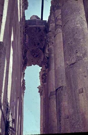 Baalbek Bacchus-Tp. südl. Säulengang