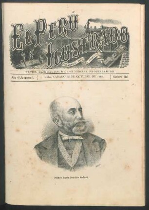 [Retrato de] Doctor Pablo Pradier Foderé.