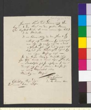 Brief von Friedländer, David an Zelter, Karl Friedrich