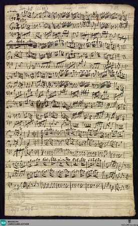 6 Sonatas - Mus. Hs. 490-495
