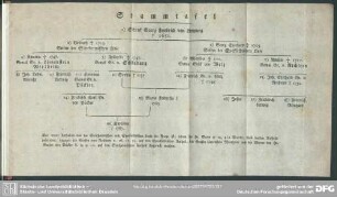 Stammtafel