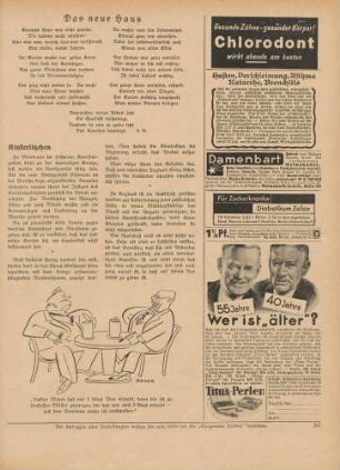 "Doktor Meyer hat mir 3 Glas Bier erlaubt..."