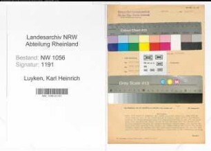 Entnazifizierung Karl Heinrich Luyken , geb. 20.09.1907 (Beamter)