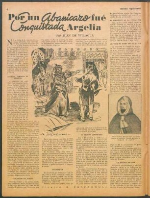 Por un abanicazo fué conquistada Argelia