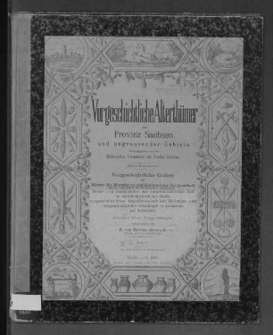 Abth. 1, H. 3: Vorgeschichtliche Gräber bei Rössen (Kr. Merseburg) und Kuckenburg (Kr. Querfurt) : Berichte über Ausgrabungen
