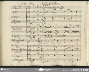 No. 14 Schlußchor: "Sie haben das herrlichste Leben"
