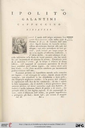 Ipolito Galantini Cappuccino