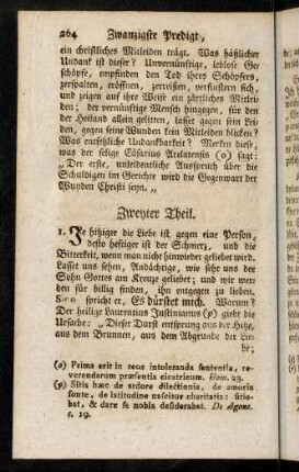 264-269, Zweyter Theil; Schluß