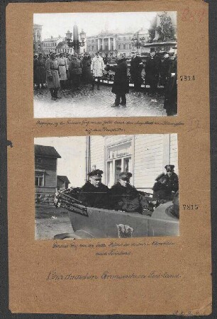 General Graf von der Goltz, Führer der deutschen Expedition nach Finnland