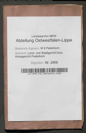 Erblasser: Pöppelbaum vulgo Schrewe, Gertrud, geb. Wessel: