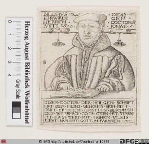 Bildnis Justus Jonas (eig. Jodocus Koch)