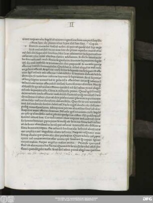 Non sunt dii plures/alius super aliu[m] sine fine Cap.iii.