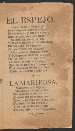La Mariposa.