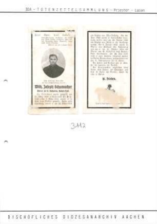 Schumacher, Wilh. Joseph