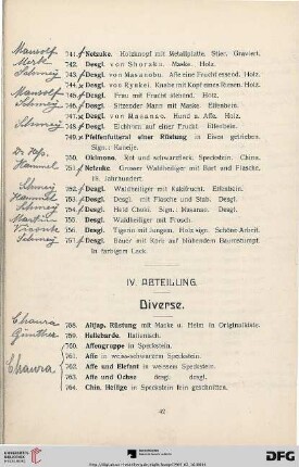 Diverse (Nr. 758-909)
