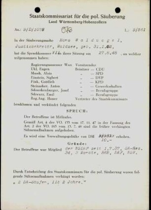 Waldvogel, Hans