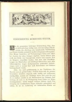 XI. Verbessertes modernes System