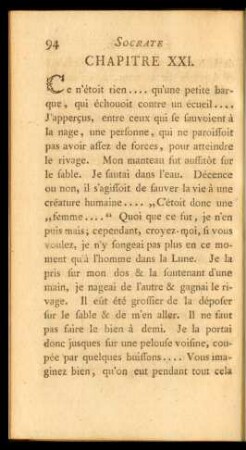 Chapitre XXI. - Chapitre XXX.