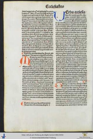 Prologus sancti Hieronymi in librum Ecclesiasten