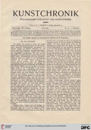 Heft 32 (1. September 1905)