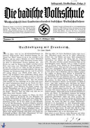 Verständigung mit Frankreich