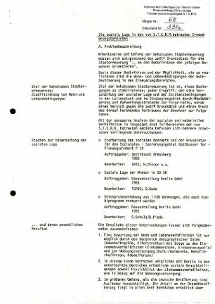 Arbeitspapier: Soziale Lage im IBA-Erneuerungsbereich
