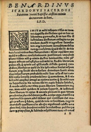 Ioannis Baptistae Attestini Compendium : in quo multa iuris pontificii dubia dissolvuntur, multaeque quaestiones terminantur