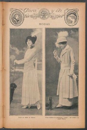 Modas - [Fotografías] : Para la niña y la mujer
