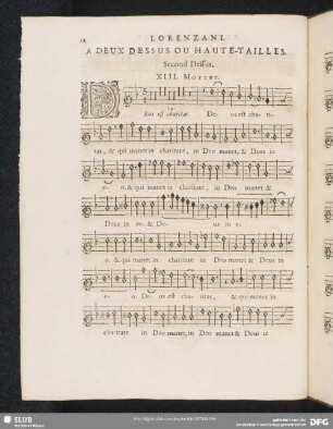 XIII. Deus est charitas