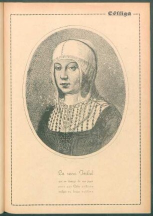 [Retrato de] La reina Isabel