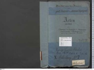 Beantragung des Ankaufs von Maschinen, Instrumenten, Werkzeugen zum Gebrauch im Gewerbeinstitut