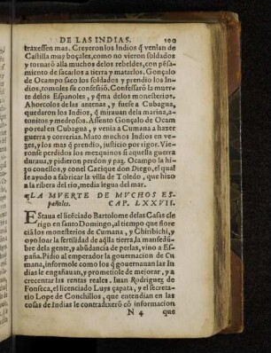 La Muerte De Muchos Espanoles. Cap. LXXVII