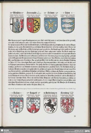 Deutsche Ortswappen. Proben aus den Werbemarken der Kaffee-Handels Aktiengesellschaft, Bremen