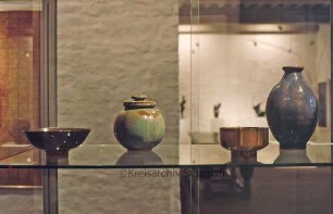 Ausstellung: Fächer Stormarner Künste: Schloss Reinbek: Keramiken von Liebfriede Bernstiel