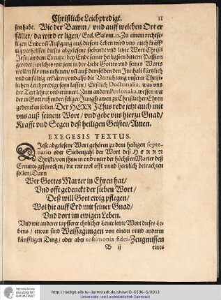 EXEGESIS TEXTUS.