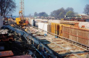 Betonarbeiten neue Schleuse Gelsenkirchen