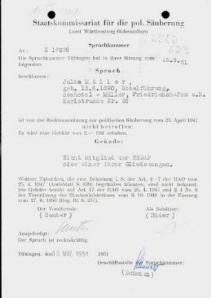 Müller, Julie