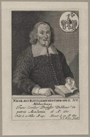 Bildnis des Nicolavs Rittershvsivs