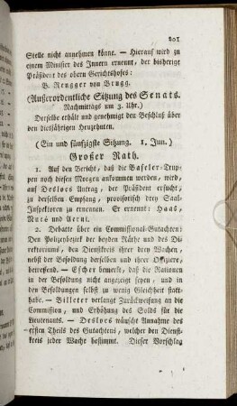 Ein und fünfzigste Sitzung. 1. Jun. - Fünf und fünfzigste Sitzung. 5. Jun.