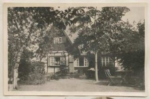Wohnhaus (wahrscheinlich von Bernhard Götze und Familie)