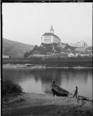 Gundelsheim Ortsansicht mit Schloss Hornegg