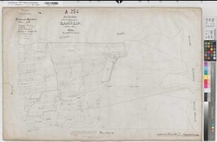 Aplerbeck (Dortmund), Zusammenlegung Aplerbeck, Bl.7 Brouillonkarte I Flur 3