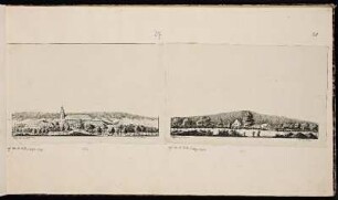 [37] Weisennohe bey Graefenberg. - Klosteranlage des ehemaligen Benediktinerklosters Weißenohe, Weißenohe. [38] Wolfsfeld bey Kalchreuth. - Ehemaliger Herrensitz Wolfsfelden, Kalchreuth