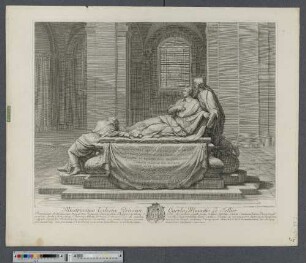 [Grabmal des Kardinals Richelieu in der Chapelle de la Sorbonne in Paris, Vorderansicht]